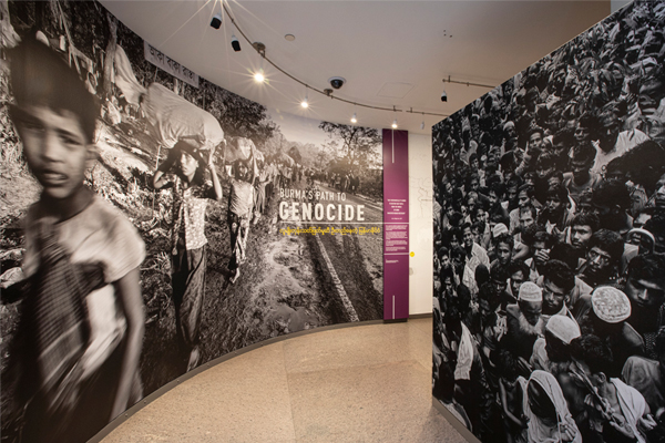 The Burma's Path to Genocide exhibition opens in the Museum&rsquo;s Wexner Center on December 18, 2020. US Holocaust Memorial Museum
